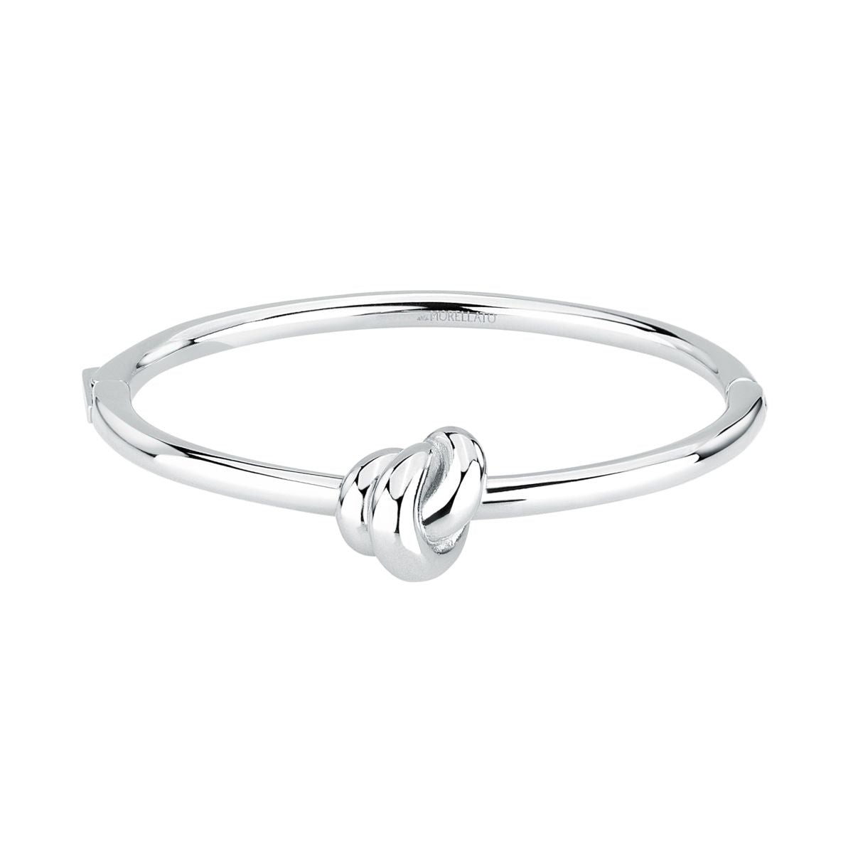 Bracciale Donna Morellato Legame Rigido in Acciaio Silver con Nodo Centrale SAZO07 - Arena Gioielli