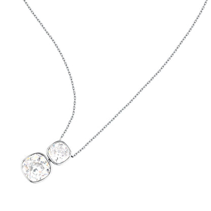 Collana Donna Morellato Cristalli Pendente in Acciaio con Cubic Zirconia Bianchi SAZW01