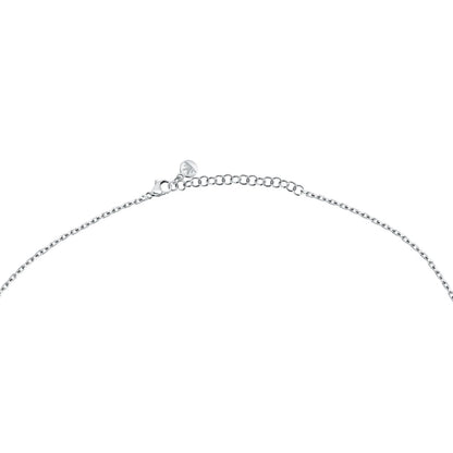 Collana Donna Morellato Cristalli Pendente in Acciaio con Cubic Zirconia Bianchi SAZW01
