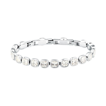 Bracciale Donna Morellato Cristalli Tennis in Acciaio con Cubic Zirconia Bianchi SAZW02 - Arena Gioielli