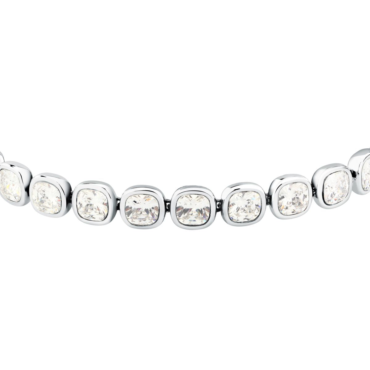 Bracciale Donna Morellato Cristalli Tennis in Acciaio con Cubic Zirconia Bianchi SAZW02 - Arena Gioielli