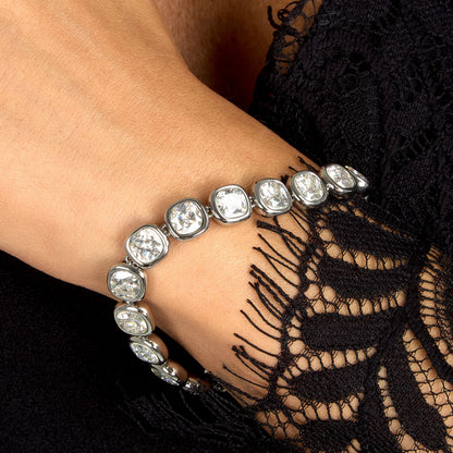 Bracciale Donna Morellato Cristalli Tennis in Acciaio con Cubic Zirconia Bianchi SAZW02 - Arena Gioielli