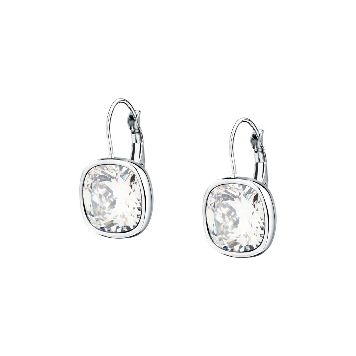 Orecchini Donna Morellato Cristalli a Lobo in Acciaio con Cubic Zirconia Bianchi SAZW03 - Morellato