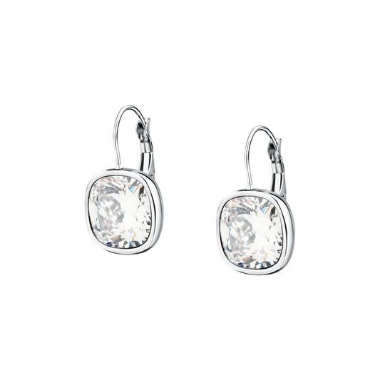 Orecchini Donna Morellato Cristalli a Lobo in Acciaio con Cubic Zirconia Bianchi SAZW03 - Arena Gioielli - Morellato