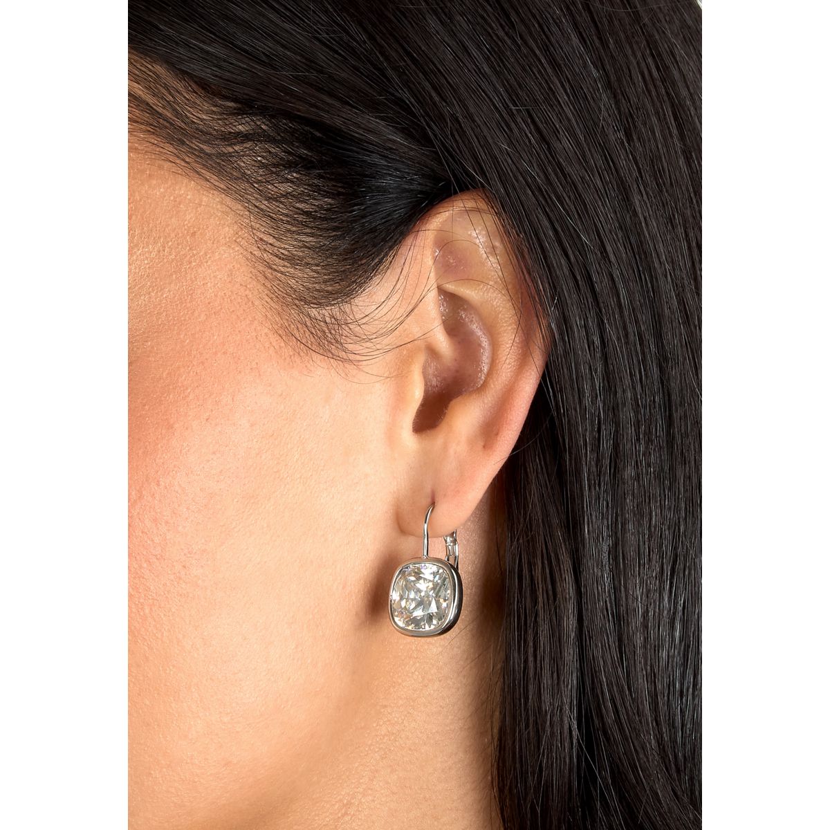 Orecchini Donna Morellato Cristalli a Lobo in Acciaio con Cubic Zirconia Bianchi SAZW03 - Morellato