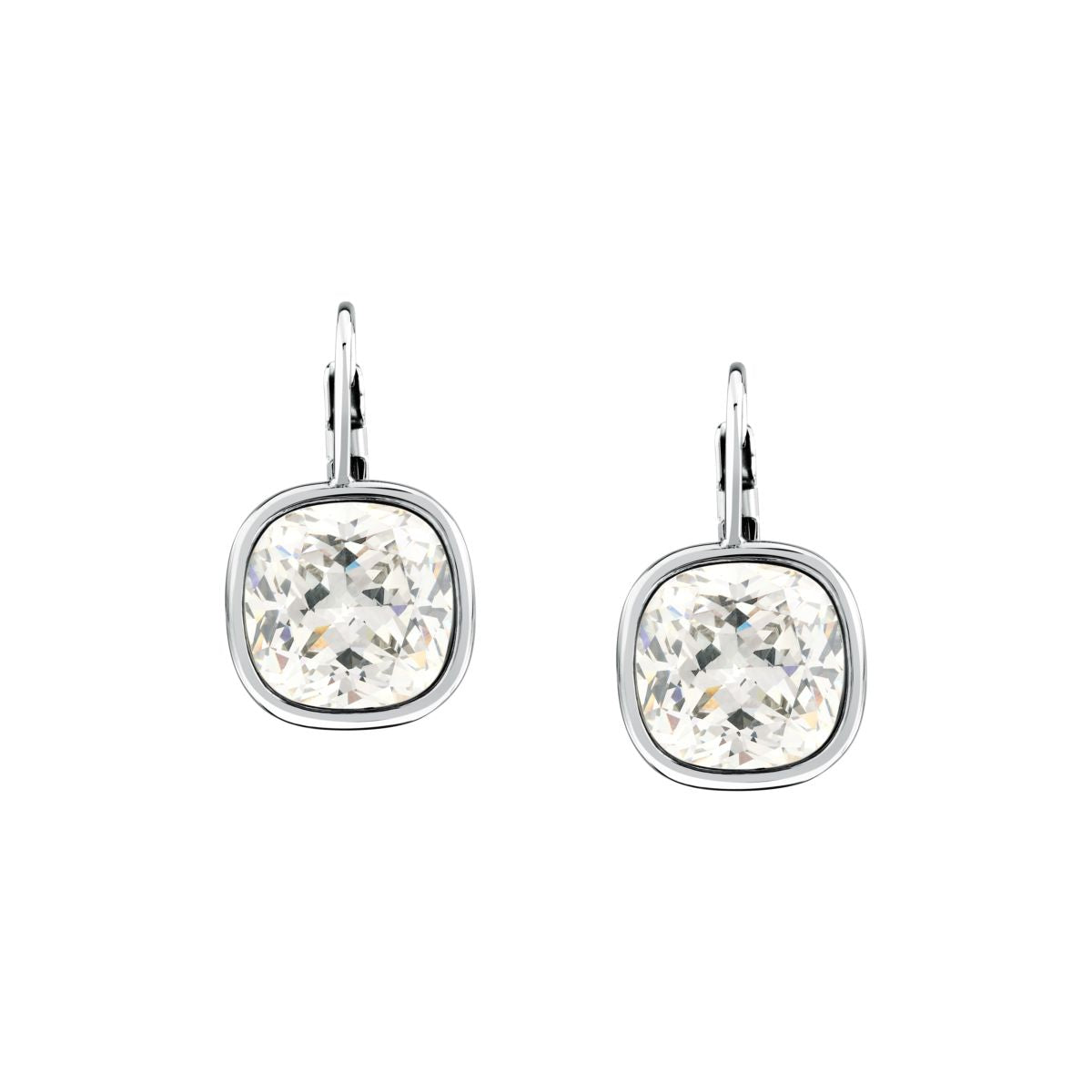 Orecchini Donna Morellato Cristalli a Lobo in Acciaio con Cubic Zirconia Bianchi SAZW03 - Morellato