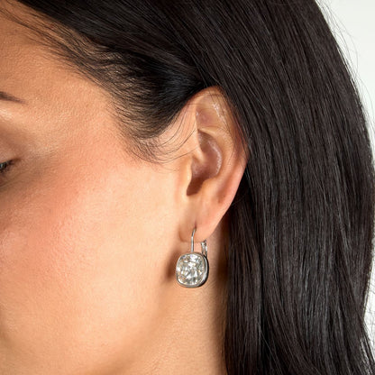 Orecchini Donna Morellato Cristalli a Lobo in Acciaio con Cubic Zirconia Bianchi SAZW03