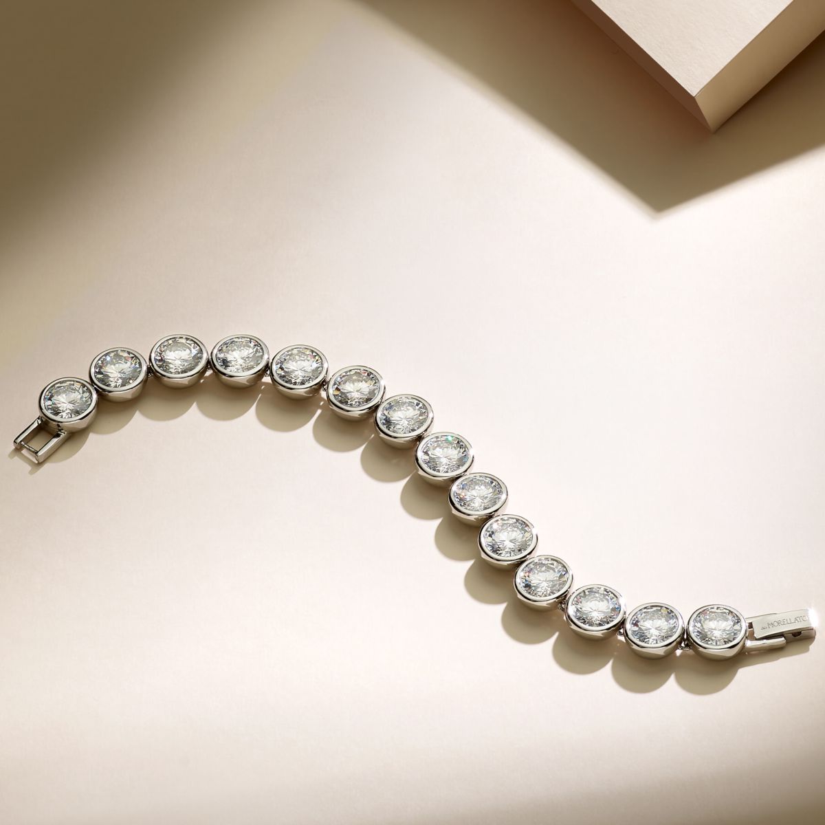 Bracciale Donna Morellato Cristalli Tennis in Acciaio con Cubic Zirconia Bianchi SAZW05 - Arena Gioielli