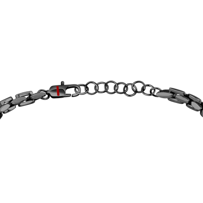 Bracciale Uomo Sector Basic a Catena in Acciaio Nero SZS168