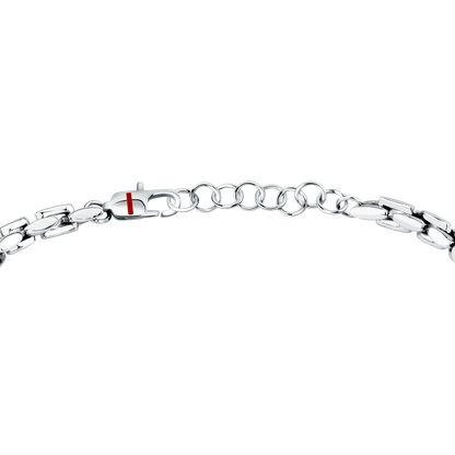 Bracciale Uomo Sector Basic a Catena in Acciaio Silver SZS169