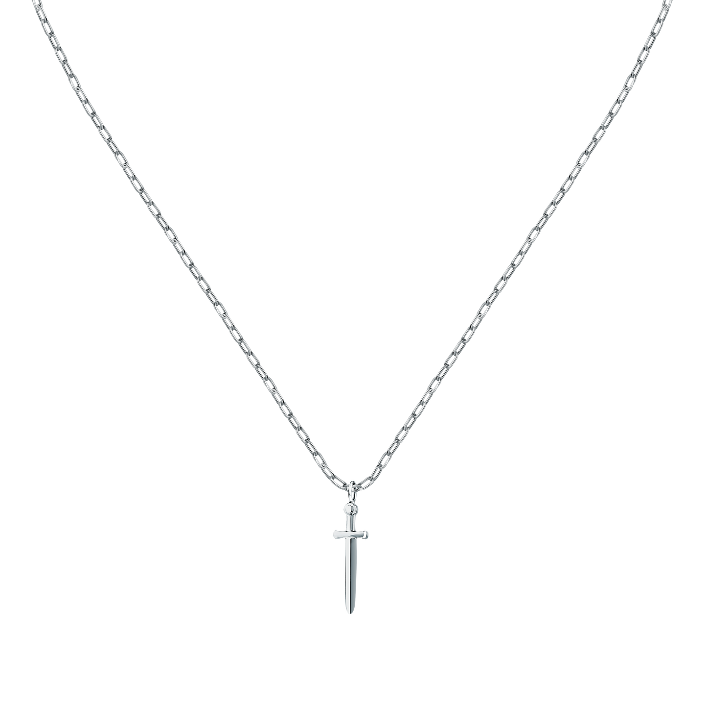 Collana Uomo Sector Basic con Pendente Spada in Acciaio Silver SZS172 - Sector