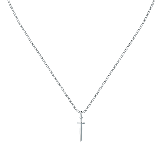 Collana Uomo Sector Basic con Pendente Spada in Acciaio Silver SZS172 - Arena Gioielli - Sector