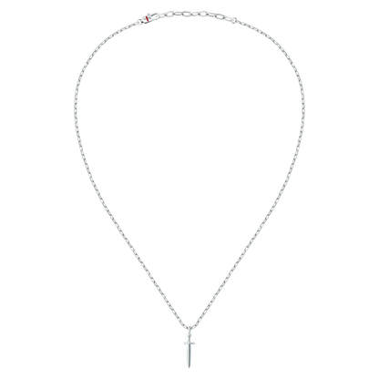 Collana Uomo Sector Basic con Pendente Spada in Acciaio Silver SZS172