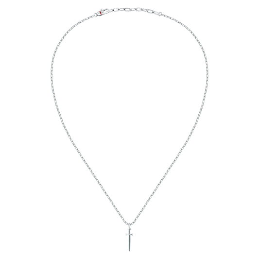 Collana Uomo Sector Basic con Pendente Spada in Acciaio Silver SZS172 - Arena Gioielli - Sector