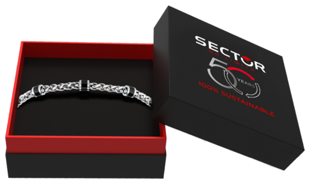 Bracciale uomo gioielli Sector Premium SAVK10 - Arena Gioielli 