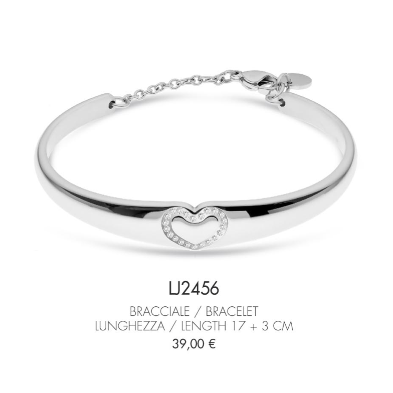 Bracciale donna in acciaio LiuJo LJ2456 - Arena Gioielli 