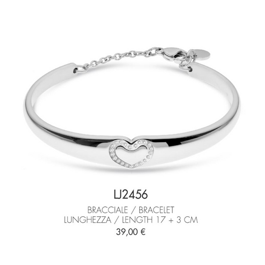 Bracciale donna in acciaio LiuJo LJ2456 - Arena Gioielli 