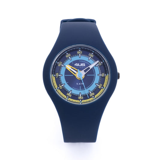 Orologio Uomo 4US Cesare Paciotti T4RB479 Solo Tempo Blu in Silicone e Acciaio - Arena Gioielli - cesare paciotti