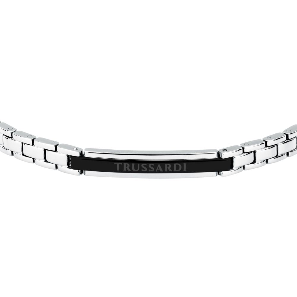 Bracciale Uomo Trussardi Acciaio Inossidabile Placca ID Bicolore TJAXV22 - Trussardi