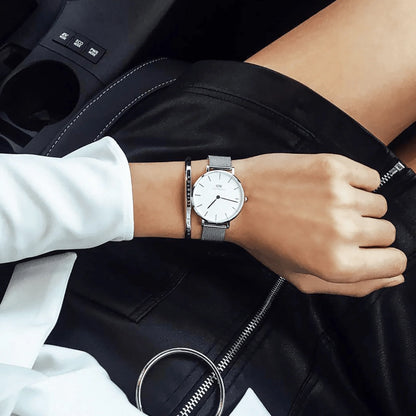 Orologio Donna Daniel Wellington Petite Sterling 32mm DW00100164 - Arena Gioielli