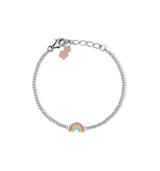 Bracciale Bambina Nanan NAN0671 – Arcobaleno Smalto Multicolore - Arena Gioielli - Nanan