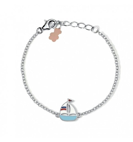 Bracciale Bambino Nanan NAN0681 – Barchetta a Vela Smalto - Arena Gioielli - Nanan