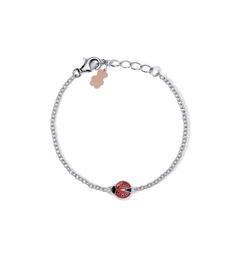 Bracciale Bambina Nanan NAN0685 – Coccinella Smalto Rosso - Nanan