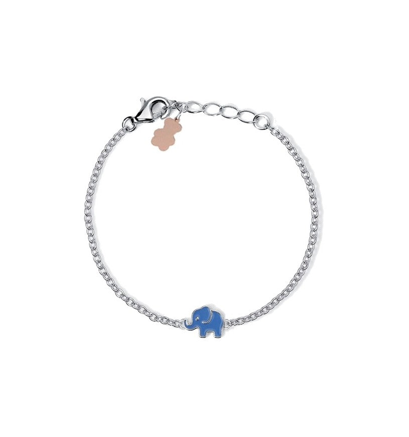 Bracciale Bambino Nanan NAN0684 – Elefantino Smalto Azzurro - Nanan