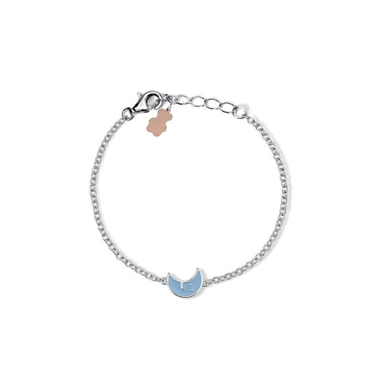 Bracciale Bambina Nanan NAN0674 – Luna Smalto Azzurro - Arena Gioielli - Nanan