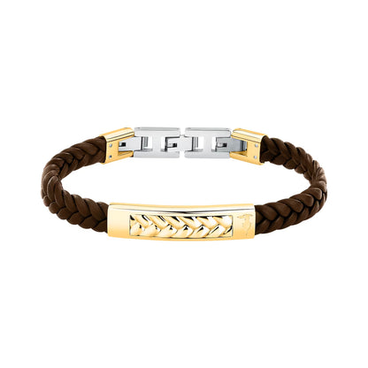 Bracciale Uomo Trussardi T-Leather TJAXZ20 - Arena Gioielli