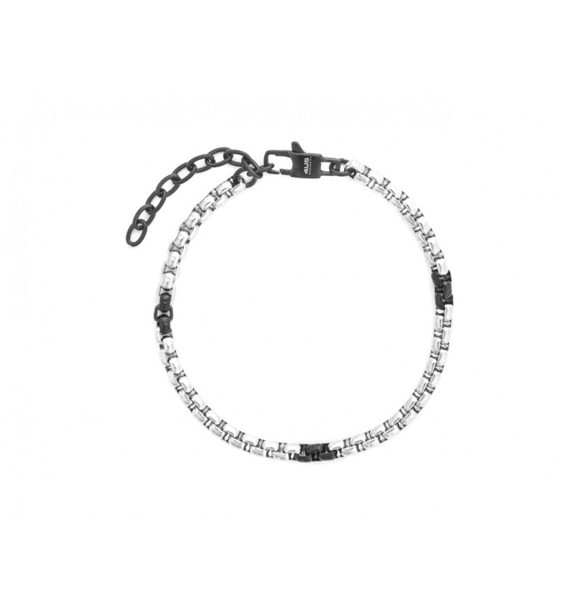 Bracciale Uomo Cesare Paciotti Acciaio Gunmetal 4UBR8537 - Arena Gioielli  - cesare paciotti