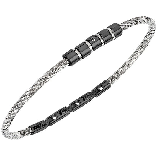 Bracciale uomo gioielli Breil Loop TJ3438 - Arena Gioielli 