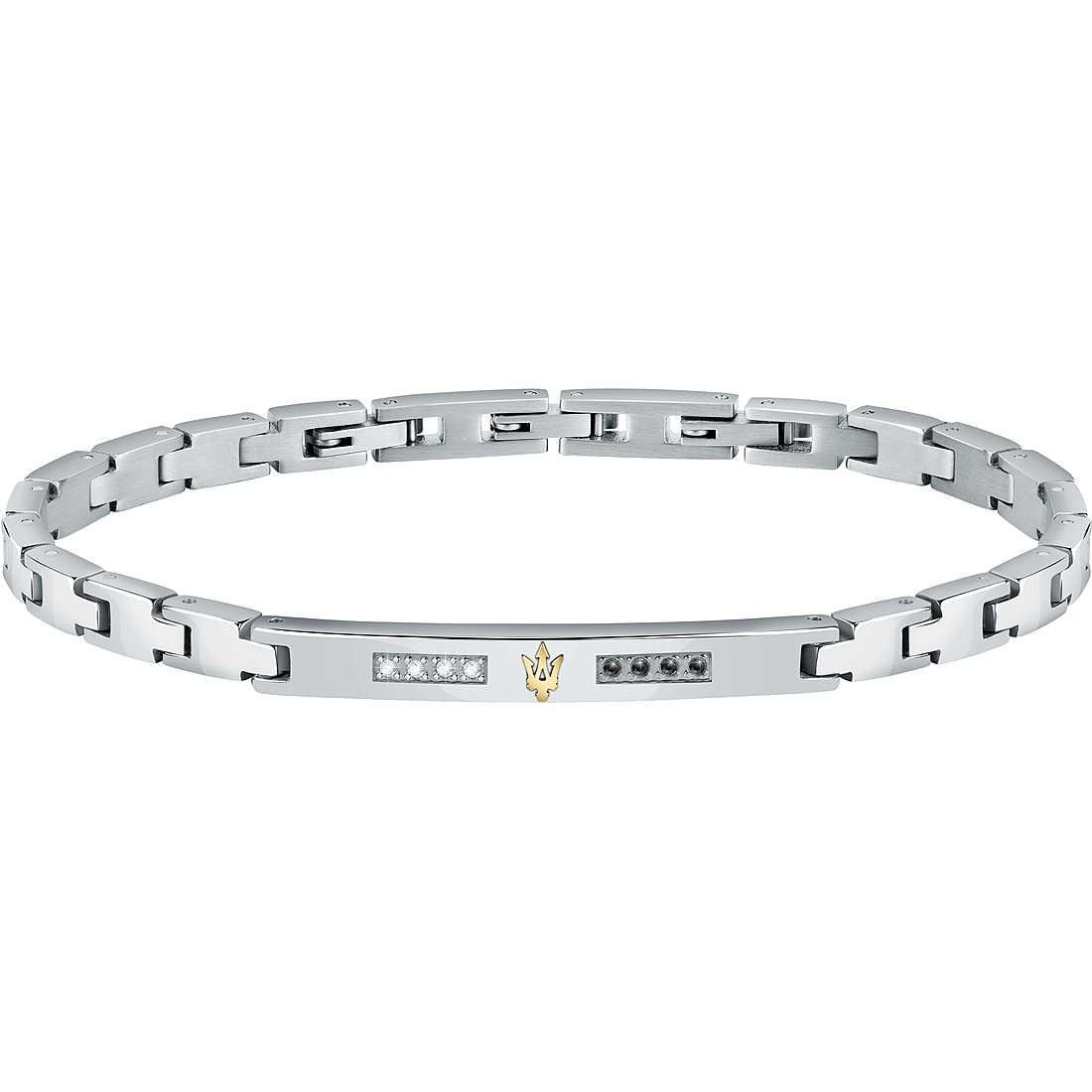 Bracciale uomo gioielli Maserati Jewels JM521ATY12 - Arena Gioielli 