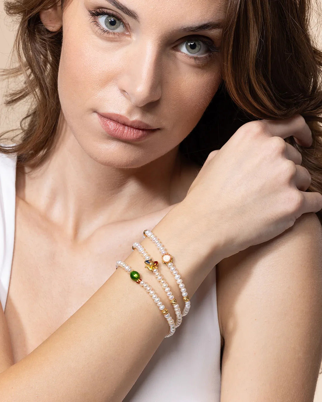 Bracciale donna in argento Isola Bella Perla Pala di Fico 20001396 - Arena Gioielli 