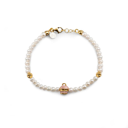 Bracciale donna in argento Isola Bella Perla Campanella 20001401 - Arena Gioielli 