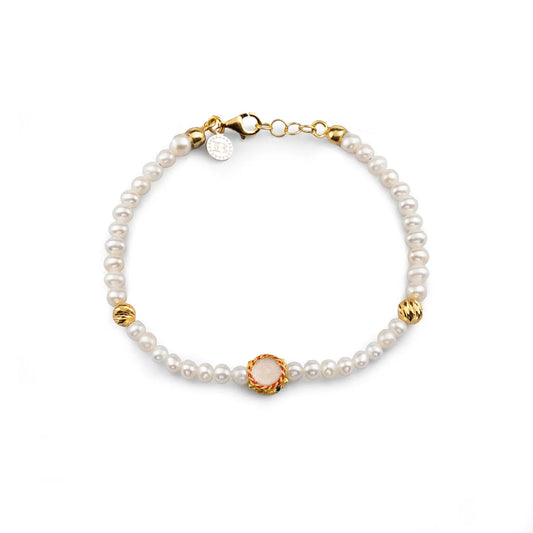 Bracciale donna in argento Isola Bella Perla Tamburello 20001398 - Arena Gioielli 