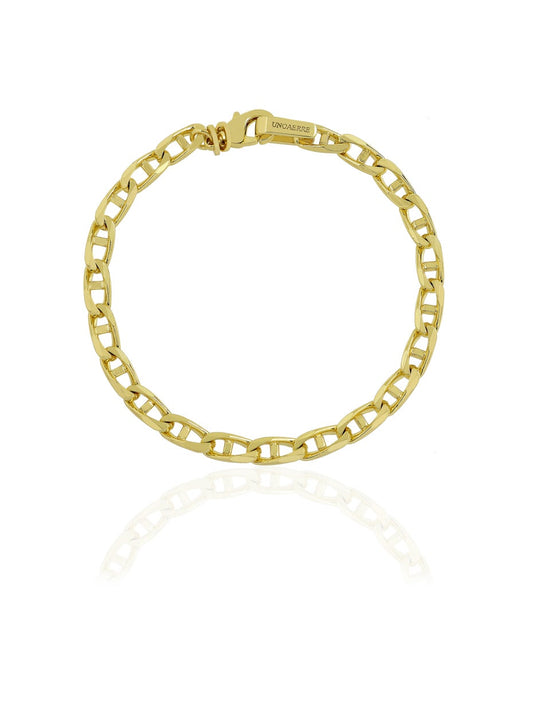 Bracciale Uomo Unoaerre 000EXB5114000 – Catena Traversino Oro - Arena Gioielli  - Unoaerre
