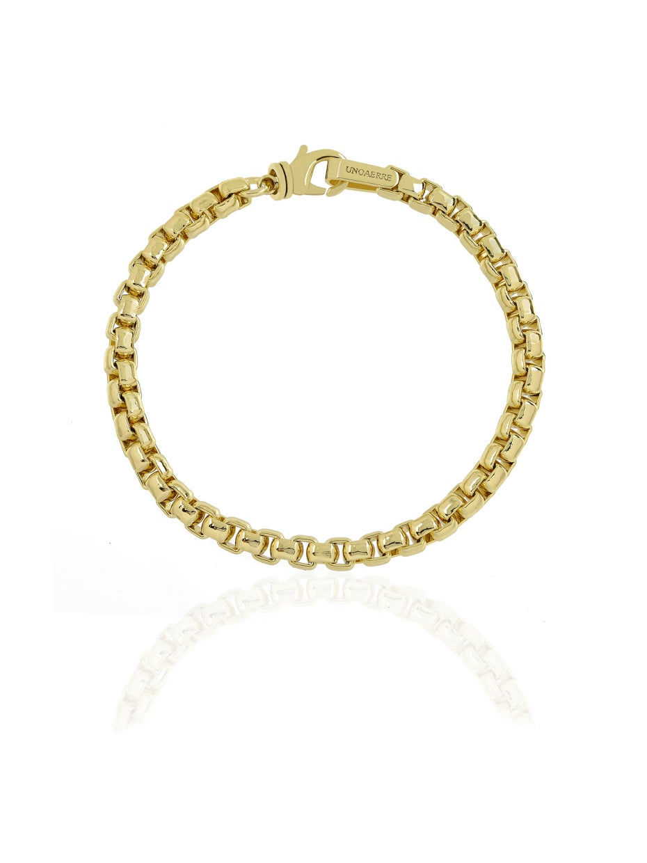 Bracciale Uomo Unoaerre 000EXB5134000 – Catena Veneziana Oro - Arena Gioielli  - Unoaerre