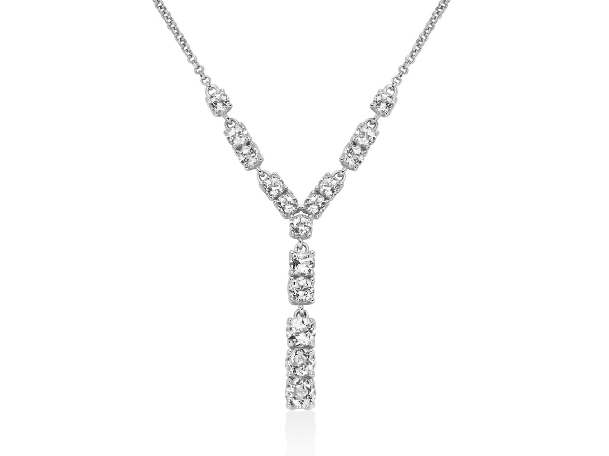 Collana Donna Miluna Giochi di Luce CLD5512 in Argento e Topazi - Arena Gioielli - Miluna