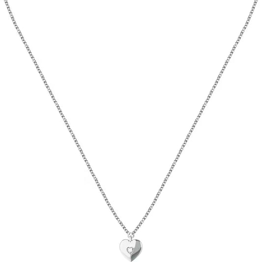 Collana Donna Morellato Dono in Argento con Pendente Cuore e Zircone – SAZL01 - Arena Gioielli  - Morellato
