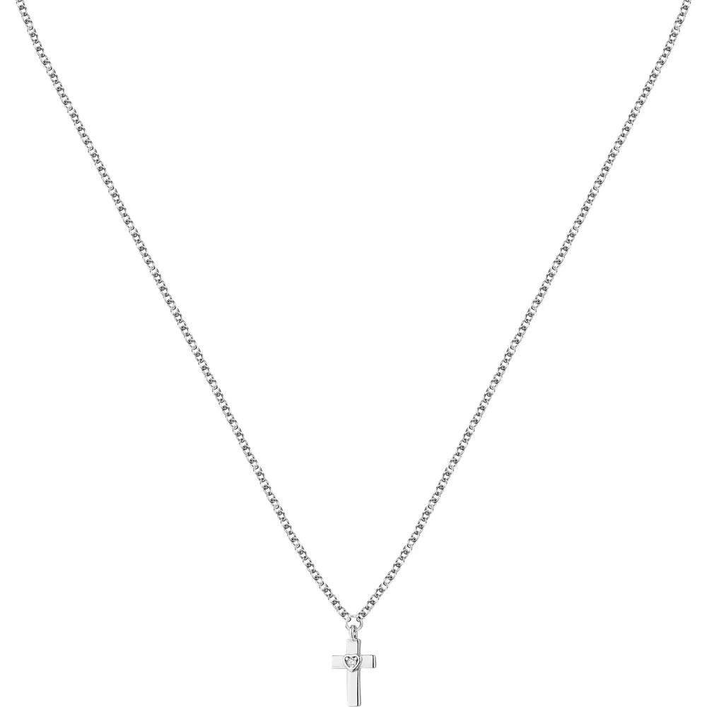 Collana Donna Morellato Dono in Argento con Pendente Croce e Zircone – SAZL03 - Arena Gioielli  - Morellato