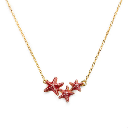 Collana Donna Isola Bella Stelle Marine 60000130 Placcata Oro 18kt e Smalti - Arena Gioielli