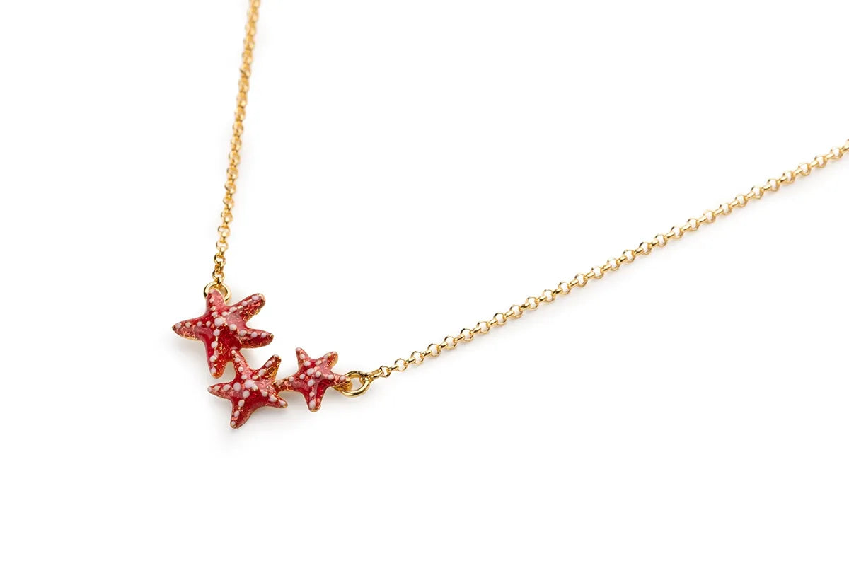 Collana donna argento Isola Bella Stelle Marine 20001213 - Arena Gioielli 