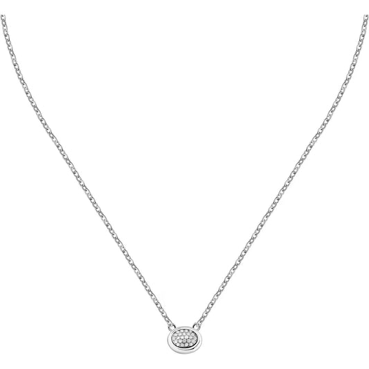 Collana Donna Trussardi T-Concept TJAYY19 – Acciaio e Cristalli - Trussardi