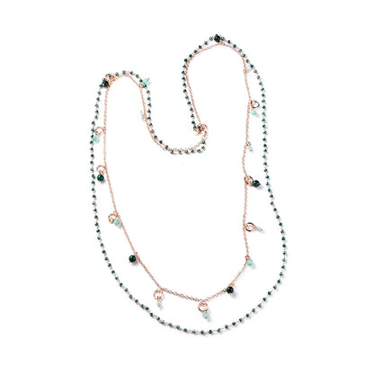 Collana donna in ottone Sovrani Crystal Magique J5512 - Arena Gioielli