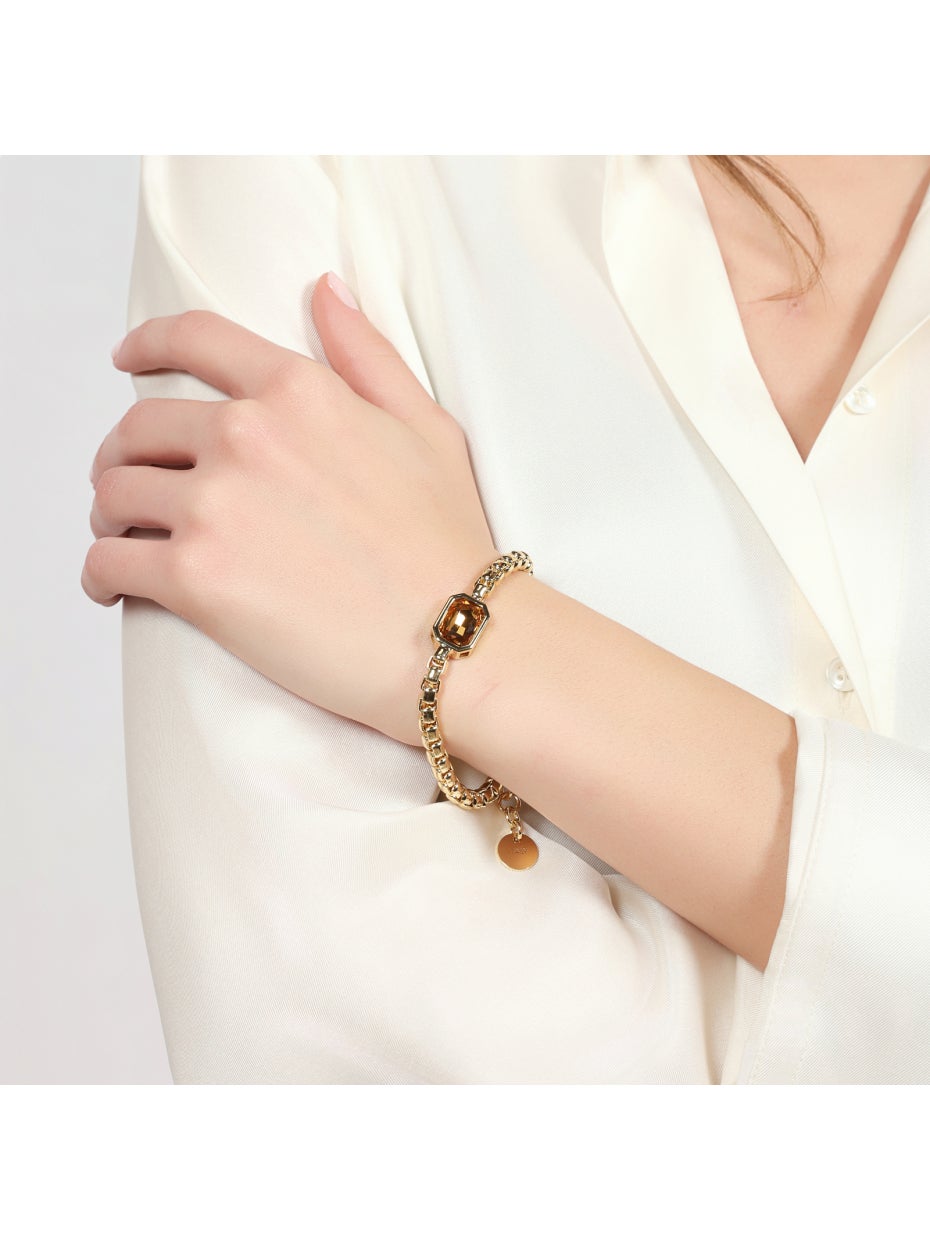 Bracciale Donna Unoaerre Joya 014EXB0074000 – Cristallo Ambra - Arena Gioielli 