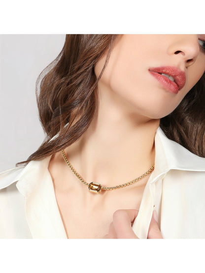 Collana Donna Unoaerre Joya Cristallo Ambra - Arena Gioielli