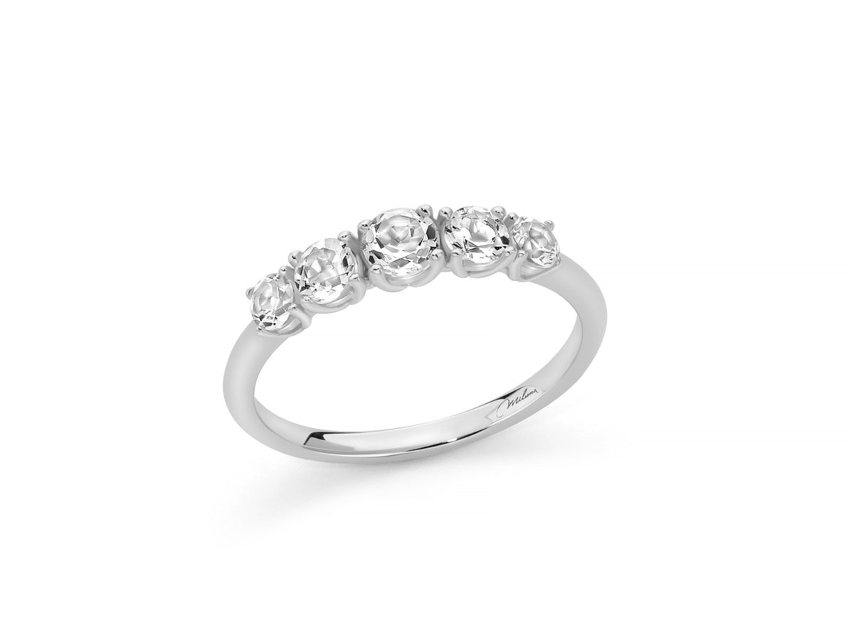 Anello Donna Miluna Giochi di Luce LID4287 in Argento e Topazi - Arena Gioielli