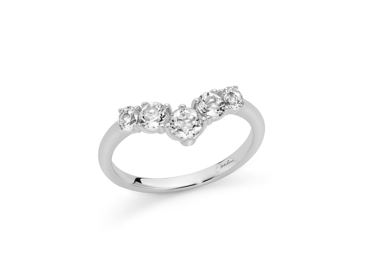 Anello Donna Miluna Giochi di Luce LID4289 in Argento e Topazi - Arena Gioielli - Miluna