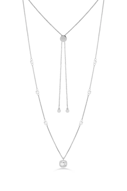Collana Donna Liu Jo Essential LJ2255 – Catena Zirconi - Arena Gioielli - Liu Jo